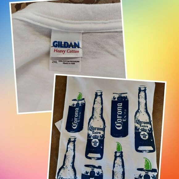 Corona Cerveza  Bottle and Can shirt 2XL NWOT - Picture 4 of 4